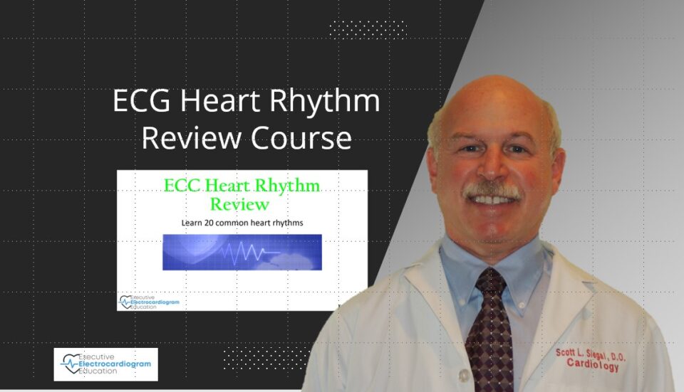 ECG Heart Rhythm Review Course Title Slide